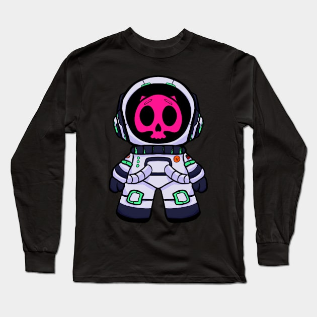 Cute astronout Long Sleeve T-Shirt by inzaki_lab